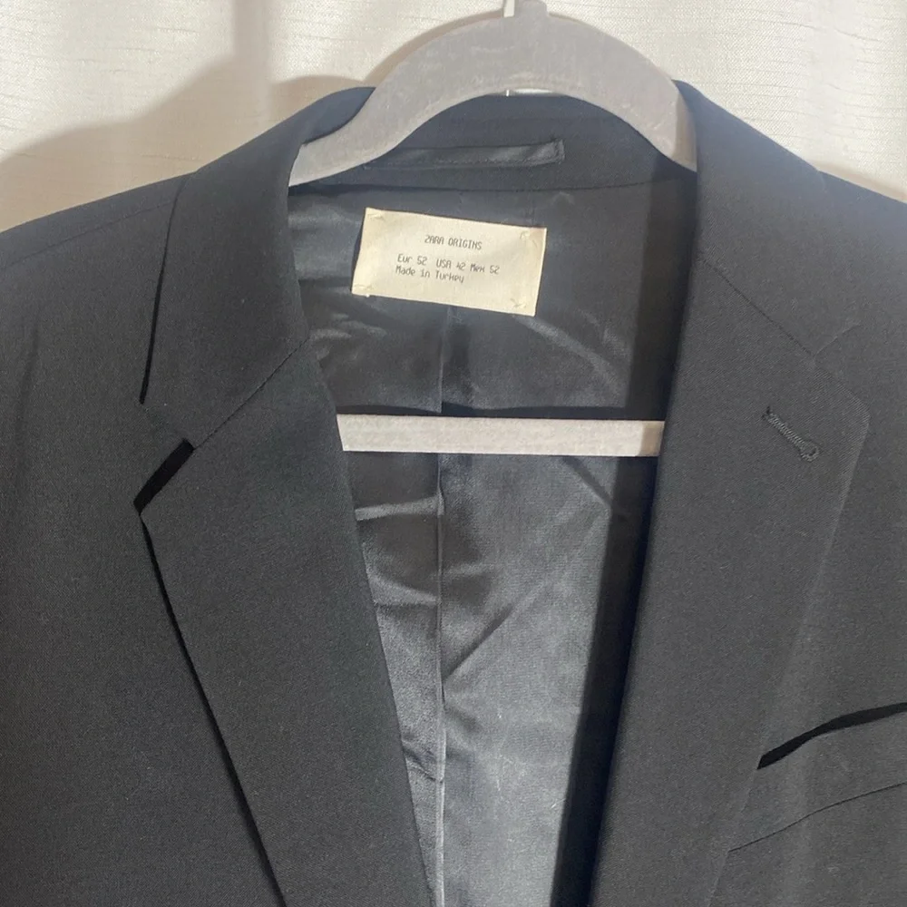 Zara COMFORT SUIT JACKET Size 42